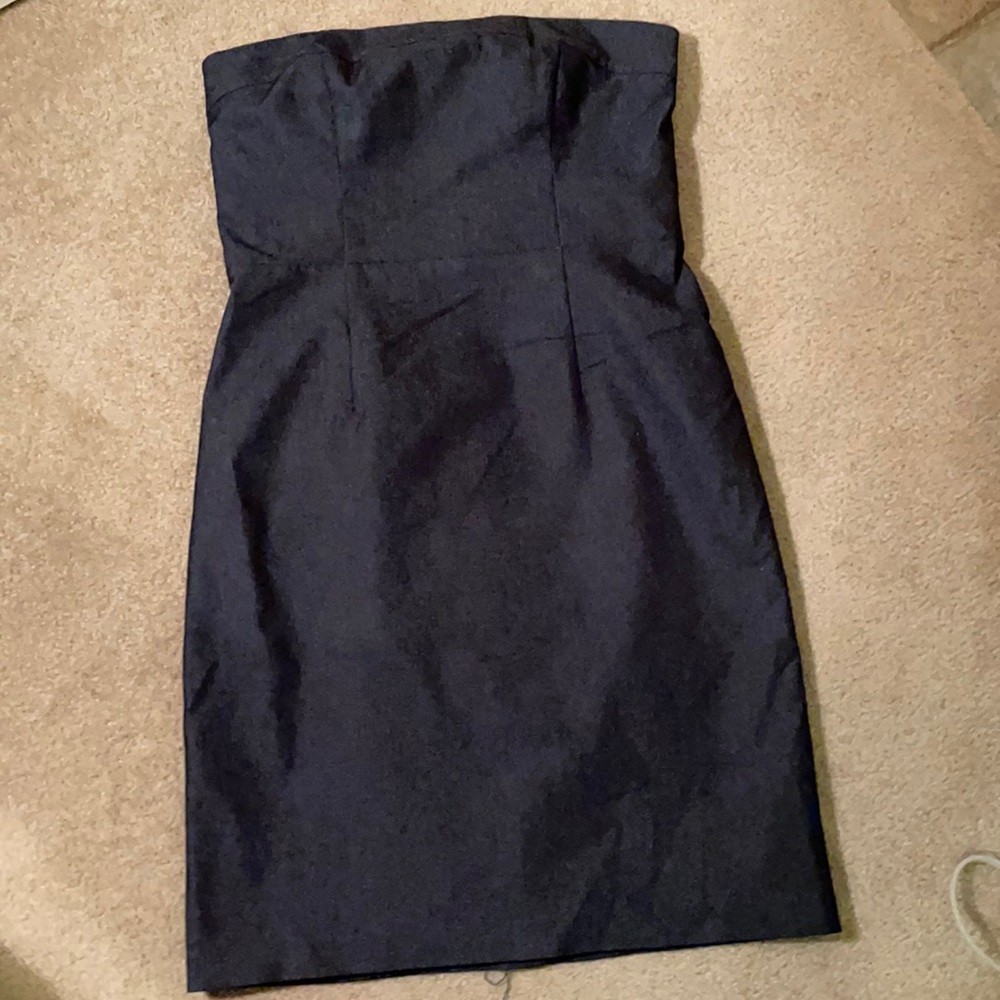 Jean strapless Dress